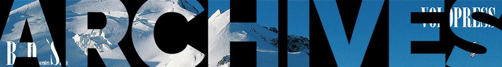 Editions Volopress : la collection Toponeige, l'actualité du ski de rando, les infos montagne et neige dans les Alpes.